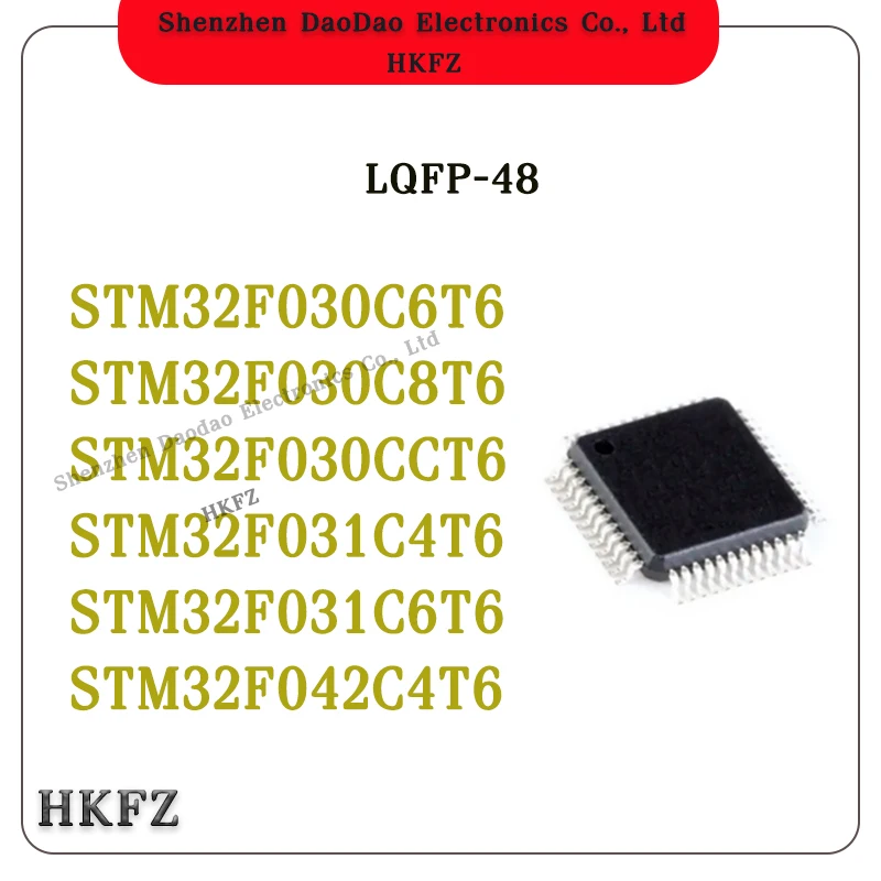 Quality Brand New STM32F030C6T6 STM32F030C8T6 STM32F030CCT6 STM32F031C4T6 STM32F031C6T6 STM32F042C4T6 STM32F IC MCU Chip 48-LQFP
Quality Brand New STM32F030C6T6 STM32F030C8T6 STM32F030CCT6 STM32F031C4T6 STM32F031C6T6 STM32F042C4T6 STM32F IC MCU Chip 48-LQFP