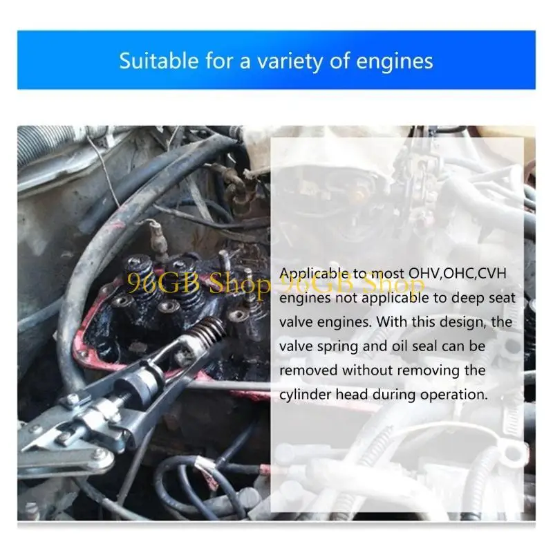 96GB Automobile Overhead Valves Spring Remover Compressors Stem Engine Seal KeeperTool
96GB Automobile Overhead Valves Spring Remover Compressors Stem Engine Seal KeeperTool
