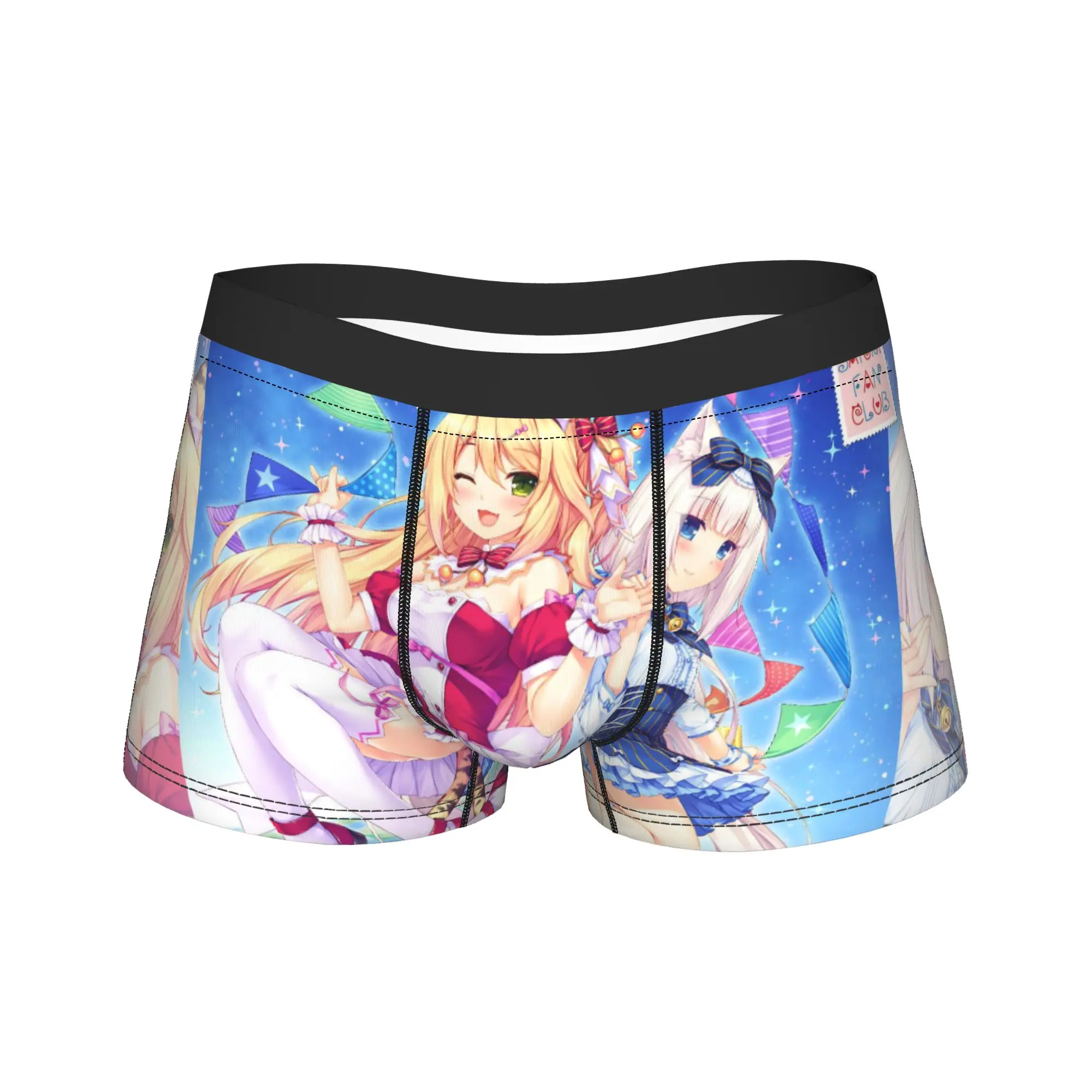 Man Nekopara Anime Long Underwear Printed Boxer Briefs Shorts Panties Male Breathable Underpants Plus Size
Man Nekopara Anime Long Underwear Printed Boxer Briefs Shorts Panties Male Breathable Underpants Plus Size
