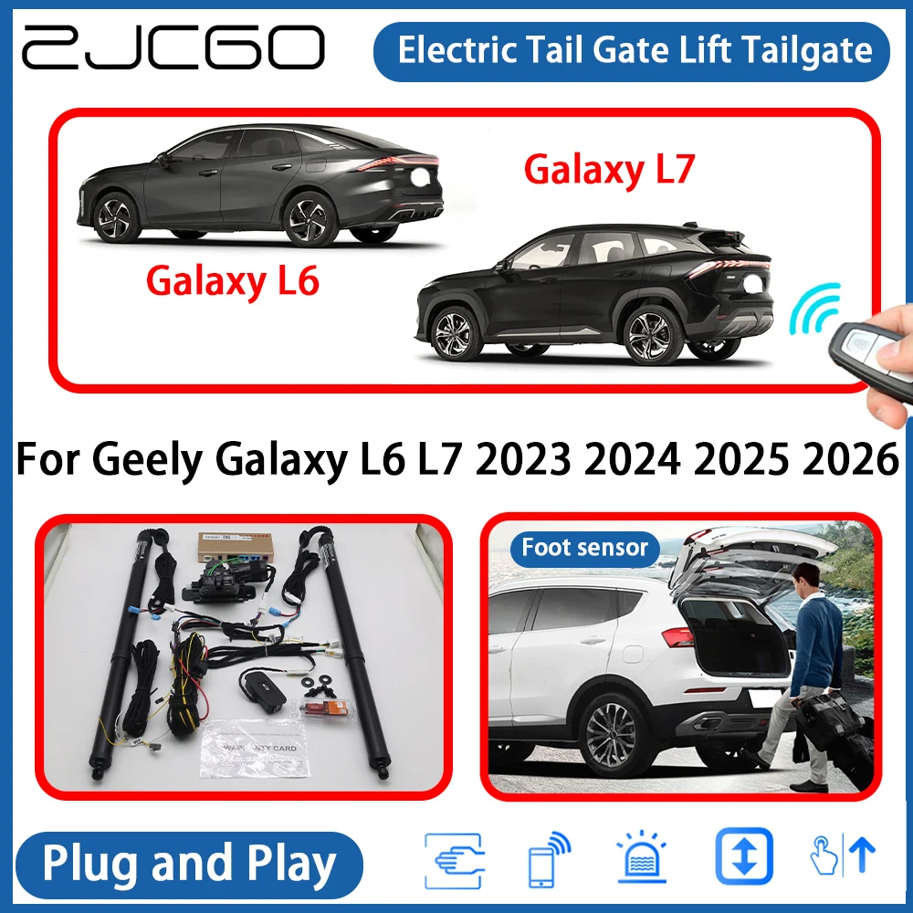 for Geely Galaxy L6 L7 2023 2024 2025 2026 Automatic Powered Tailgate Power Liftgate Electric Tail Gate Lift Assisting System
for Geely Galaxy L6 L7 2023 2024 2025 2026 Automatic Powered Tailgate Power Liftgate Electric Tail Gate Lift Assisting System