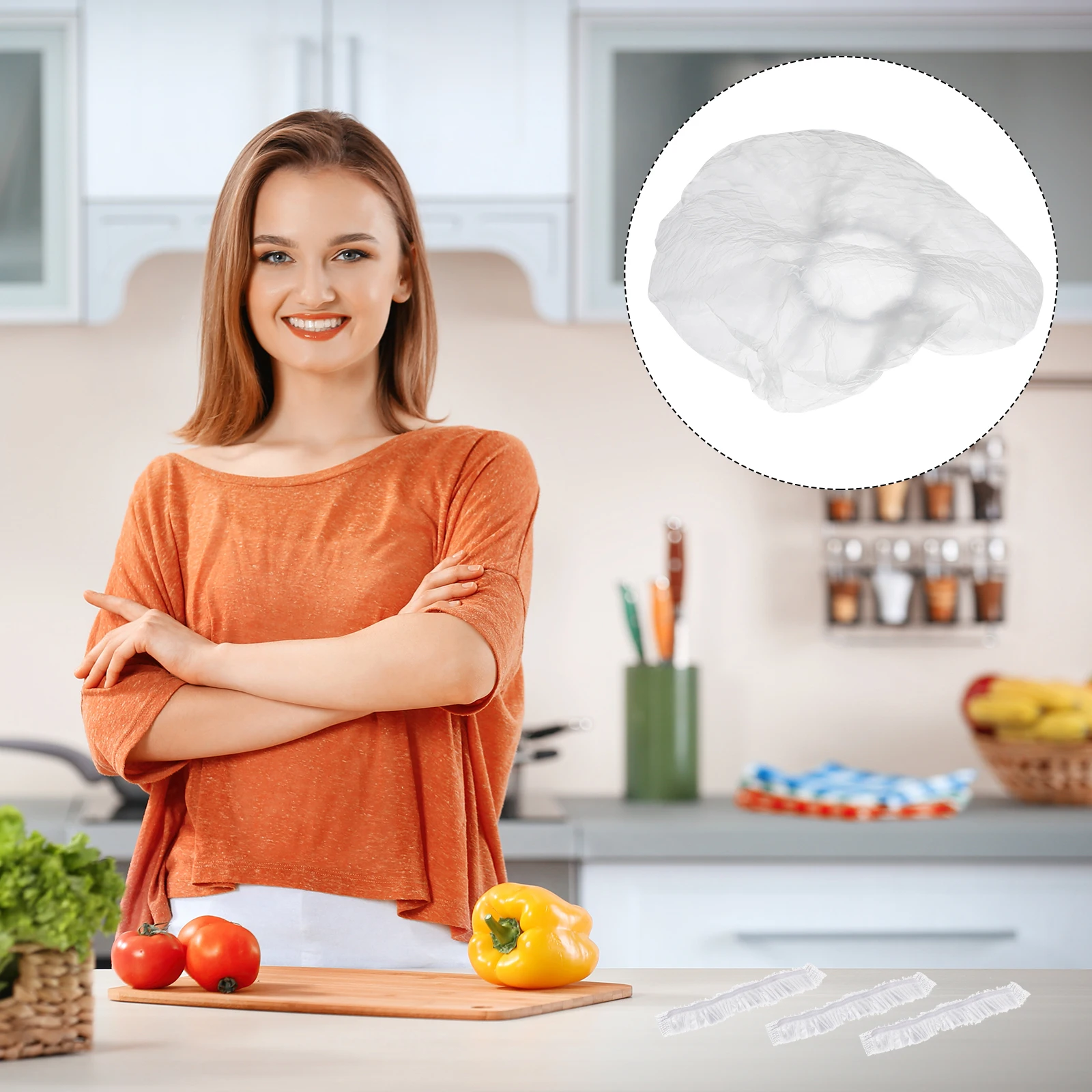 300 Pcs Reusable Food Covers Elastic Plastic Wrap for Bowls Plates Airtight Storage Kitchen Bar Supplies Fruit Cover
300 Pcs Reusable Food Covers Elastic Plastic Wrap for Bowls Plates Airtight Storage Kitchen Bar Supplies Fruit Cover