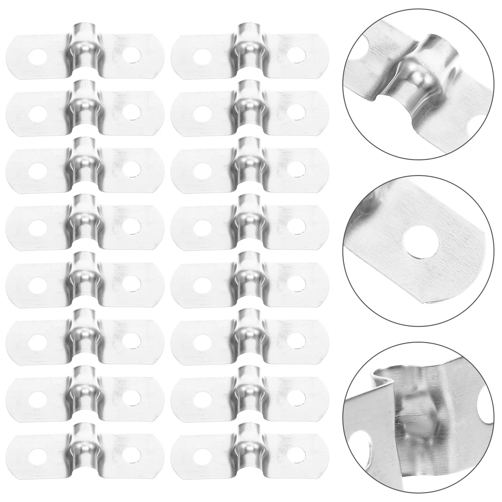 100pcs Stainless Steel U Shape Clips Pipe Clamps Mounting Brackets M5 Width 12mm 201 Material Anti Rust High Strength Home
100pcs Stainless Steel U Shape Clips Pipe Clamps Mounting Brackets M5 Width 12mm 201 Material Anti Rust High Strength Home