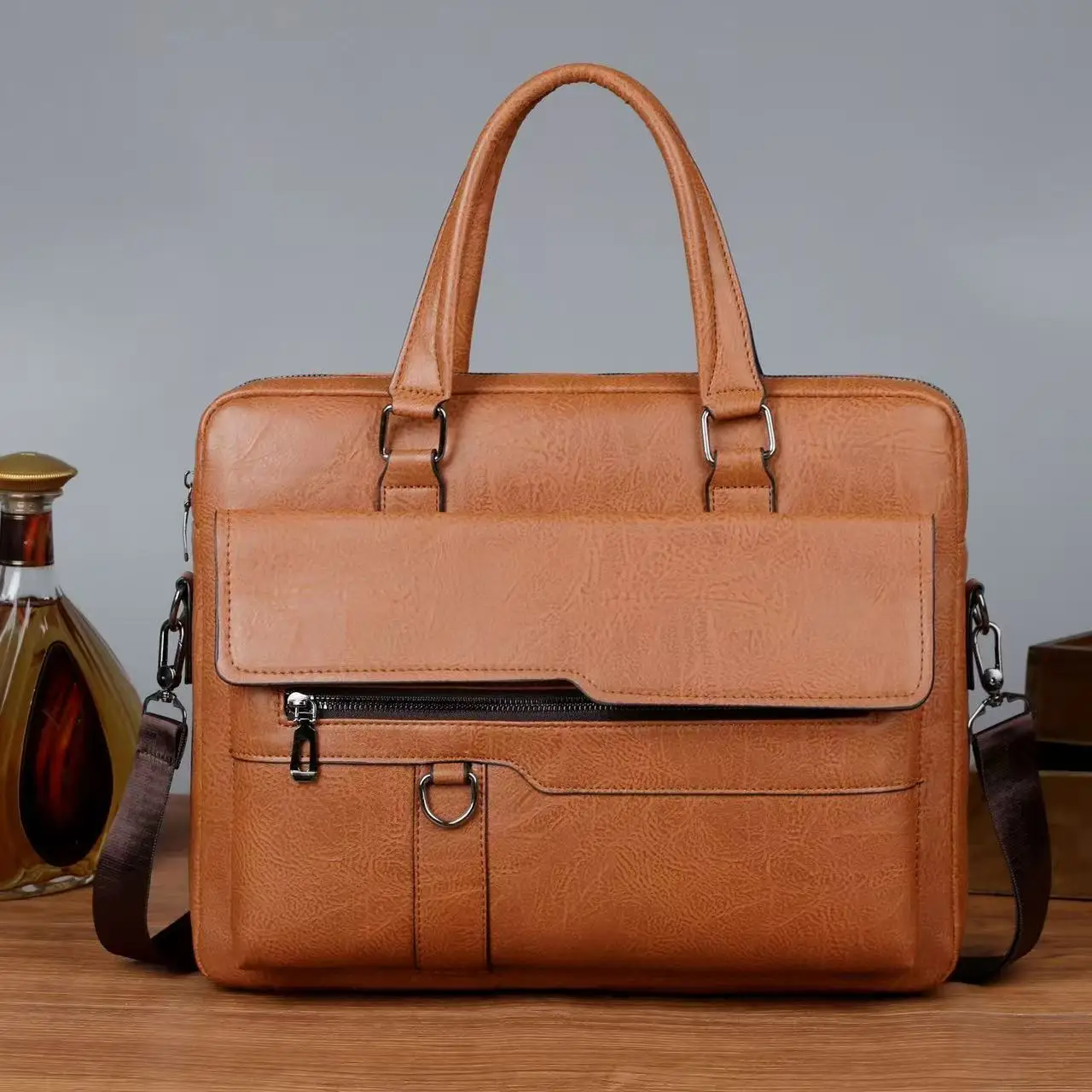Luxury Brand Men Handbag Leather Man Briefcase for Laptop Messenger Men Leather Shoulder Bag Business Portfolio14inch Laptop Bag
Luxury Brand Men Handbag Leather Man Briefcase for Laptop Messenger Men Leather Shoulder Bag Business Portfolio14inch Laptop Bag