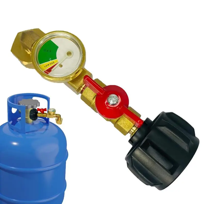 1 Lb Propane Tank Refill Converter Brass Refill Propane Tank Converter 90 Degree Multifunctional Propane Tank Filler With Gauge
1 Lb Propane Tank Refill Converter Brass Refill Propane Tank Converter 90 Degree Multifunctional Propane Tank Filler With Gauge