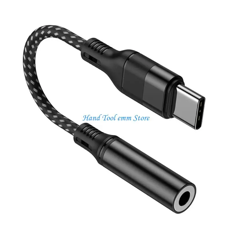 H37F USB C to Auxs Audios Cord Decoding Chip for High Fidelitys Audios Inline Controls
H37F USB C to Auxs Audios Cord Decoding Chip for High Fidelitys Audios Inline Controls