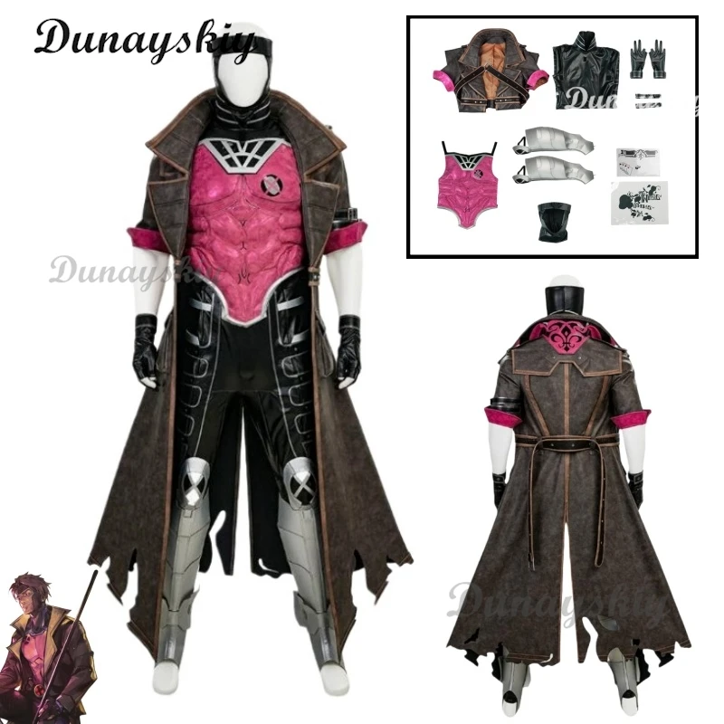 Костюм для косплея Gambitit Game Rivals, униформа для Хэллоуина, карнавала, рождественской вечеринки, одежда для ролевых игр
Костюм для косплея Gambitit Game Rivals, униформа для Хэллоуина, карнавала, рождественской вечеринки, одежда для ролевых игр