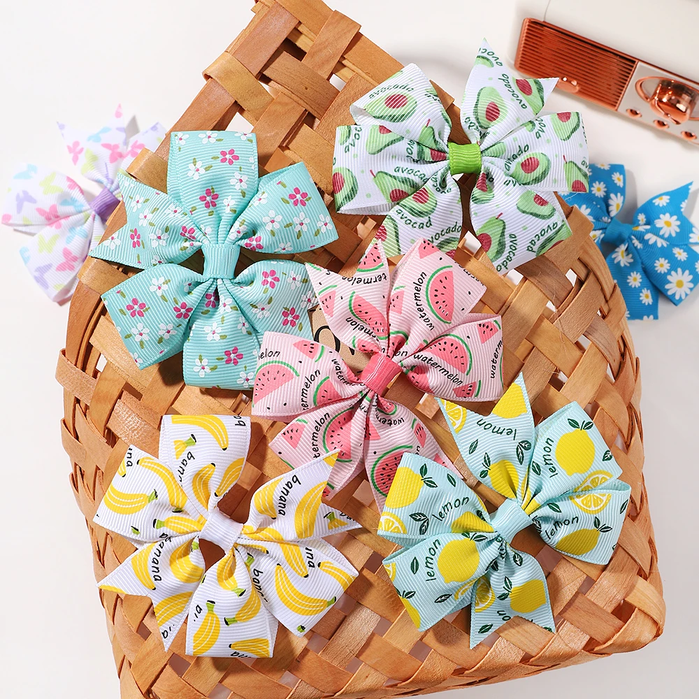 2pcs Kids Girls Elastic Hair Bands 4.5'' Solid Grosgrain Ribbon Bow Headwear Cute Rubber Hair Accessories
2pcs Kids Girls Elastic Hair Bands 4.5'' Solid Grosgrain Ribbon Bow Headwear Cute Rubber Hair Accessories