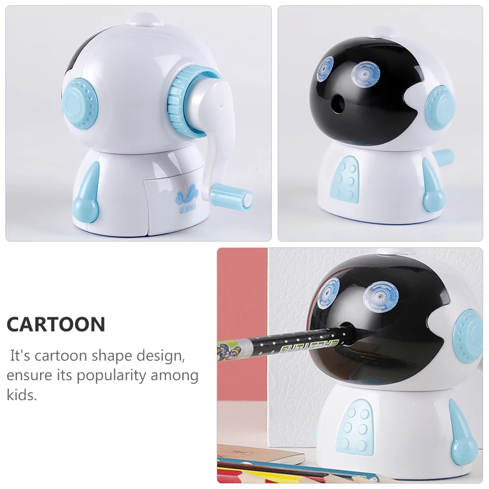 Spaceman Pencil Sharpener Handheld Desktop Plastic Metal Small Kids Student Cartoon Shape Creative School Office Gift
Spaceman Pencil Sharpener Handheld Desktop Plastic Metal Small Kids Student Cartoon Shape Creative School Office Gift