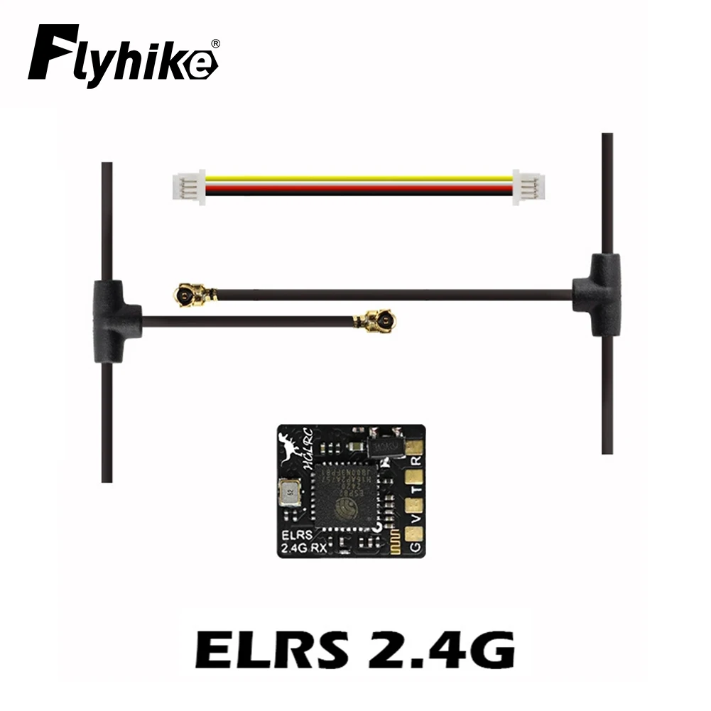 HGLRC ELRS 2.4GHz RX-T Receiver 2-Pack ExpressLRS 500Hz for FPV RC Drone
HGLRC ELRS 2.4GHz RX-T Receiver 2-Pack ExpressLRS 500Hz for FPV RC Drone