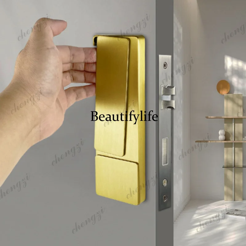All-copper invisible door Magnetic suction handleless anti-collision Italian minimalist bedroom room silent white door
All-copper invisible door Magnetic suction handleless anti-collision Italian minimalist bedroom room silent white door