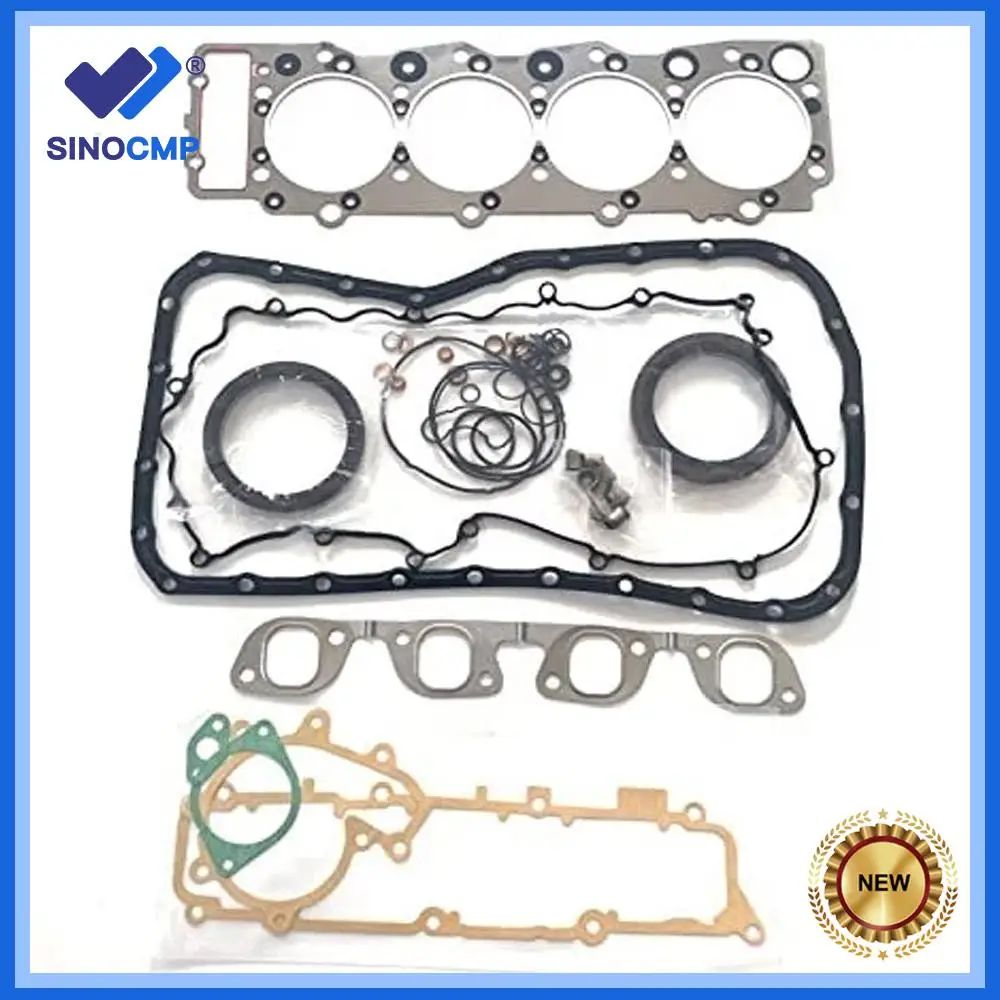 1set Engine Overhaul Gasket Kit (Old Model) for Isuzu 4HF1 NKR NPR 4.3L Diesel WPN400 NKR66 Truck Excavator Accessories
1set Engine Overhaul Gasket Kit (Old Model) for Isuzu 4HF1 NKR NPR 4.3L Diesel WPN400 NKR66 Truck Excavator Accessories
