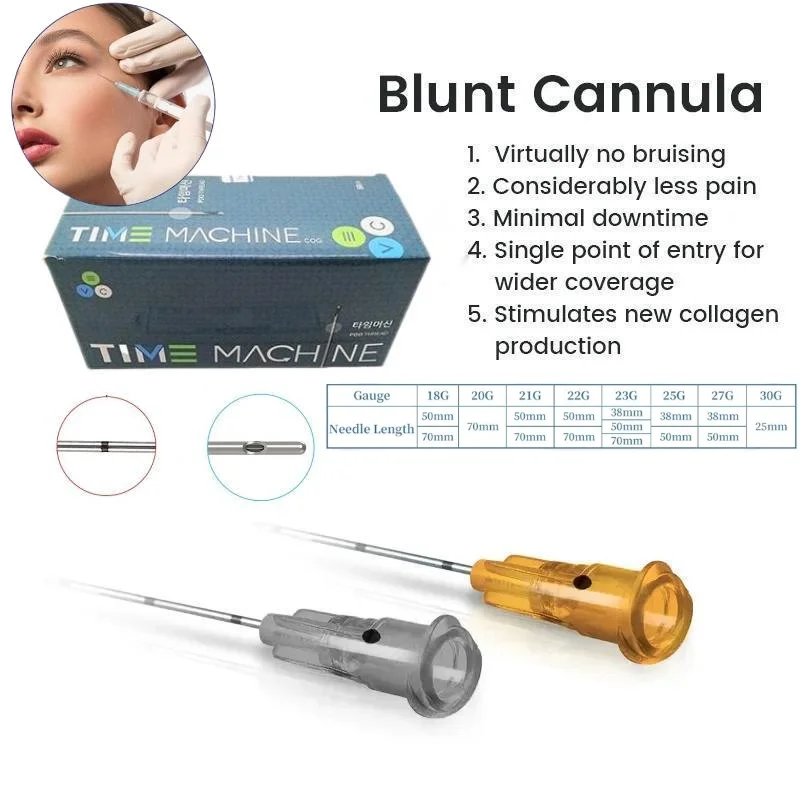 High Quality Korea Fine Micro Blunt Needle Canula 14G 90MM 18G/20G/22G/23G/25G Blunt Tip Cannula Needle For Filler Hyaluronic
High Quality Korea Fine Micro Blunt Needle Canula 14G 90MM 18G/20G/22G/23G/25G Blunt Tip Cannula Needle For Filler Hyaluronic