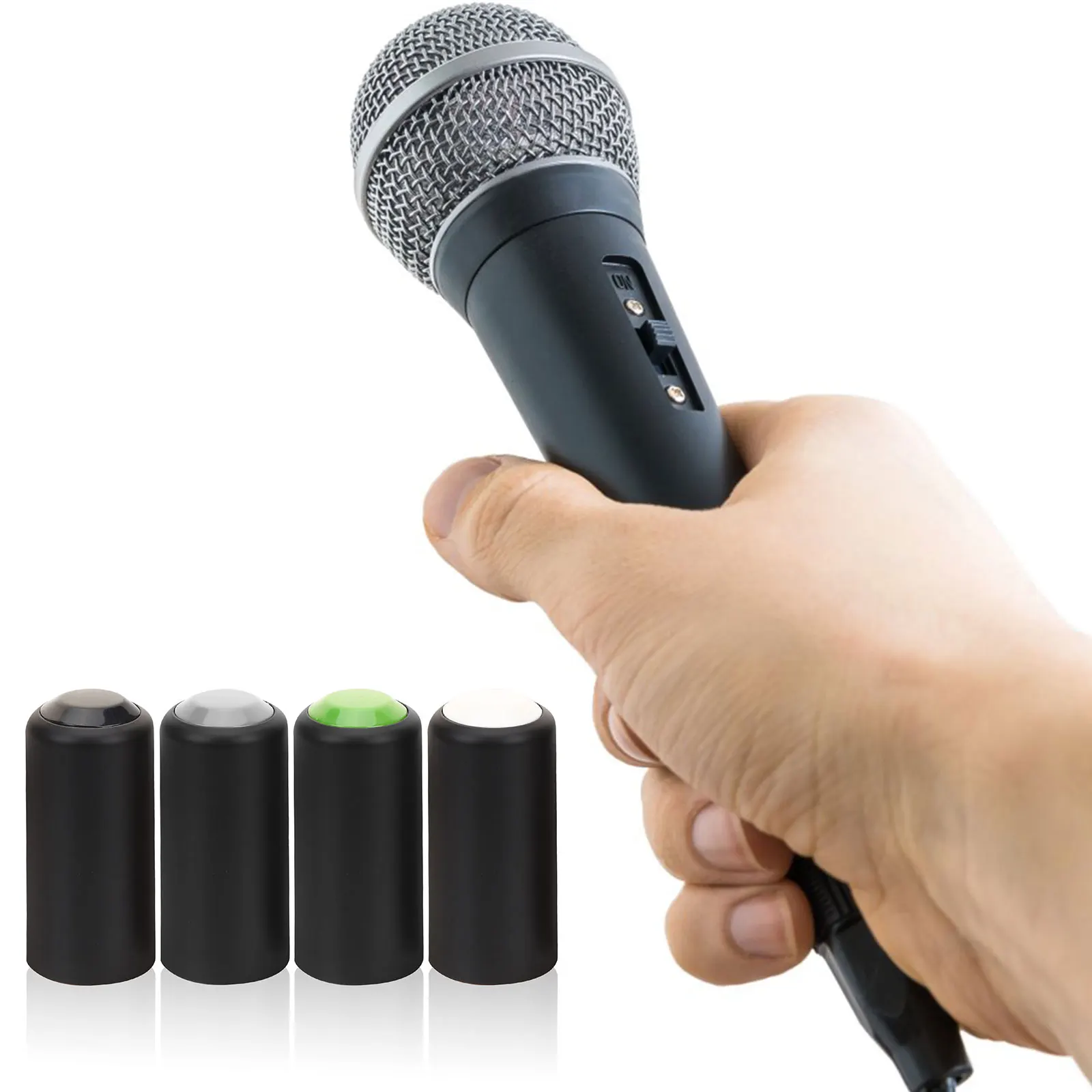4 Pcs Wireless Microphone Accessories Protector Cover for Mics Major Cap Handle Caps
4 Pcs Wireless Microphone Accessories Protector Cover for Mics Major Cap Handle Caps