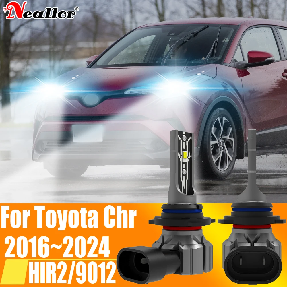 2pcs HIR2 Led Headlight Canbus No Error 9012 Car Bulb High Power 6000K White Light Diode Lamp 12v 55w For Toyota Chr 2016 ~ 2023
2pcs HIR2 Led Headlight Canbus No Error 9012 Car Bulb High Power 6000K White Light Diode Lamp 12v 55w For Toyota Chr 2016 ~ 2023