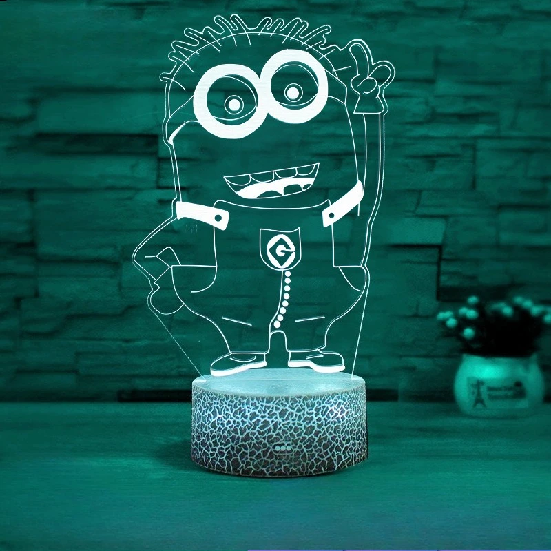 Minions Cartoon Peripheral Cute Toys 3d Night Light Creative Model Desktop Ornament Night Light Birthday Gift
Minions Cartoon Peripheral Cute Toys 3d Night Light Creative Model Desktop Ornament Night Light Birthday Gift