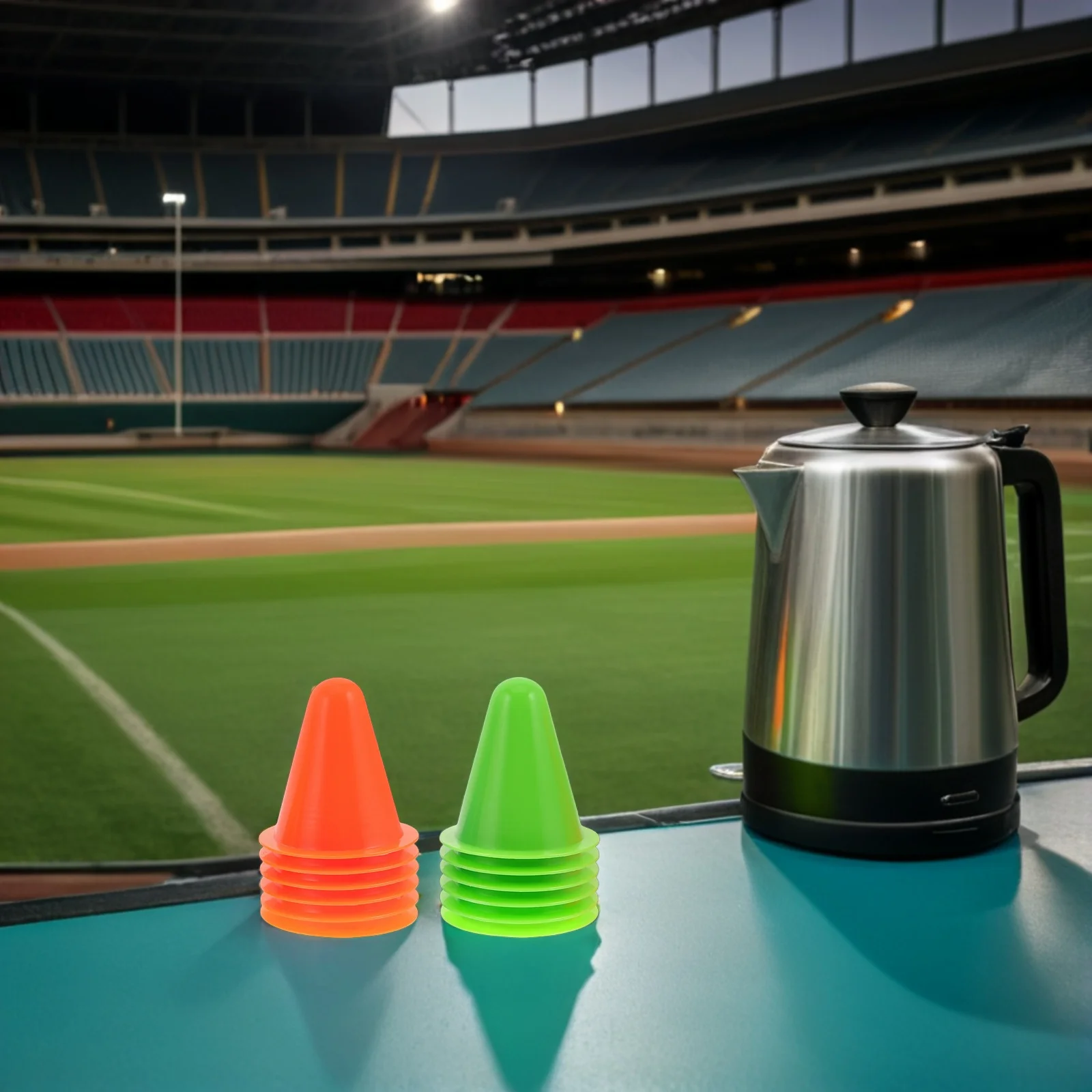 30Pcs Multifunctional Agility Cones 8Cm Vibrant Plastic Marker Discs for Soccer Practice Football Training Roller Skating
30Pcs Multifunctional Agility Cones 8Cm Vibrant Plastic Marker Discs for Soccer Practice Football Training Roller Skating