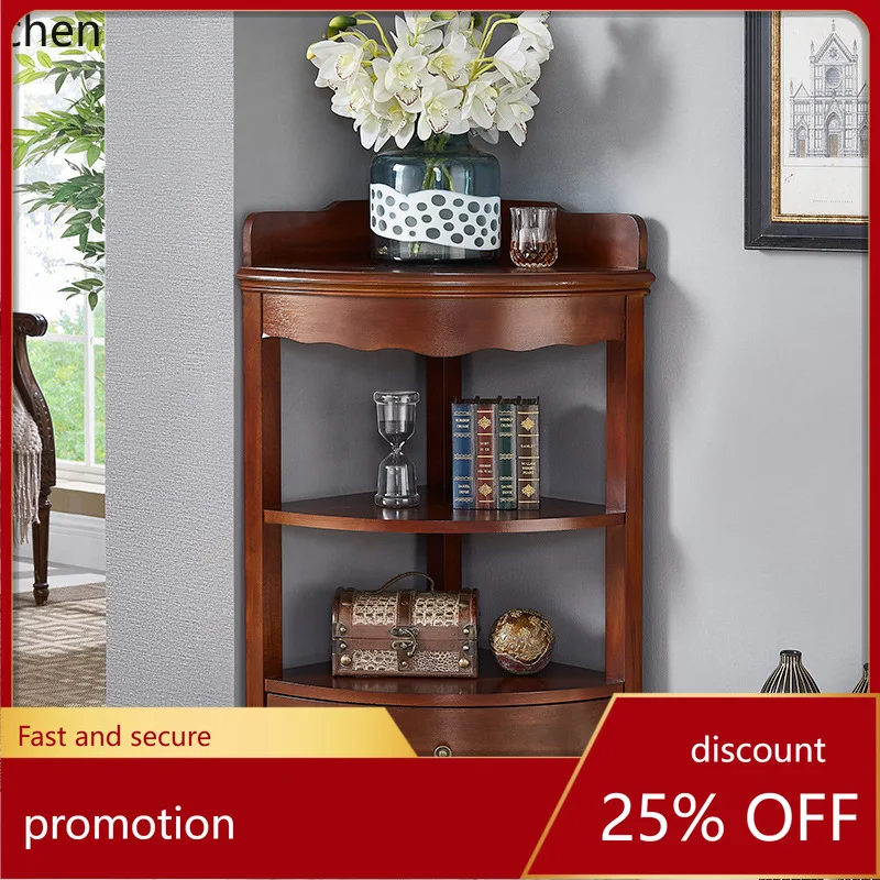 HXL Triangle Cabinet Living Room Corner Shelf Corner Storage Cabinet Fan-shaped Solid Wood Low Cabinet
HXL Triangle Cabinet Living Room Corner Shelf Corner Storage Cabinet Fan-shaped Solid Wood Low Cabinet