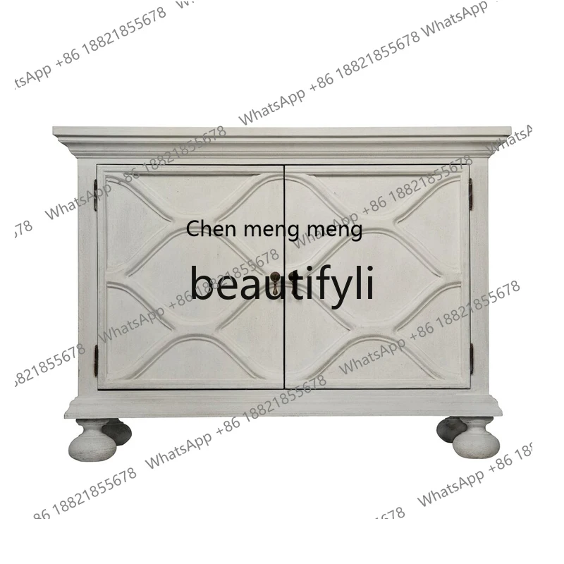 French light luxury solid wood porch cabinet, living room foyer decorative cabinet, household door shoe cabinet H
French light luxury solid wood porch cabinet, living room foyer decorative cabinet, household door shoe cabinet H