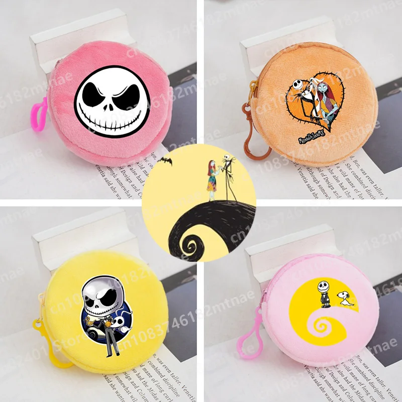 2024 New Nightmare Before Christmas Plush Purse Cute Girl Heart Coin Purse with Keychain Ring Children's Halloween Gifts
2024 New Nightmare Before Christmas Plush Purse Cute Girl Heart Coin Purse with Keychain Ring Children's Halloween Gifts