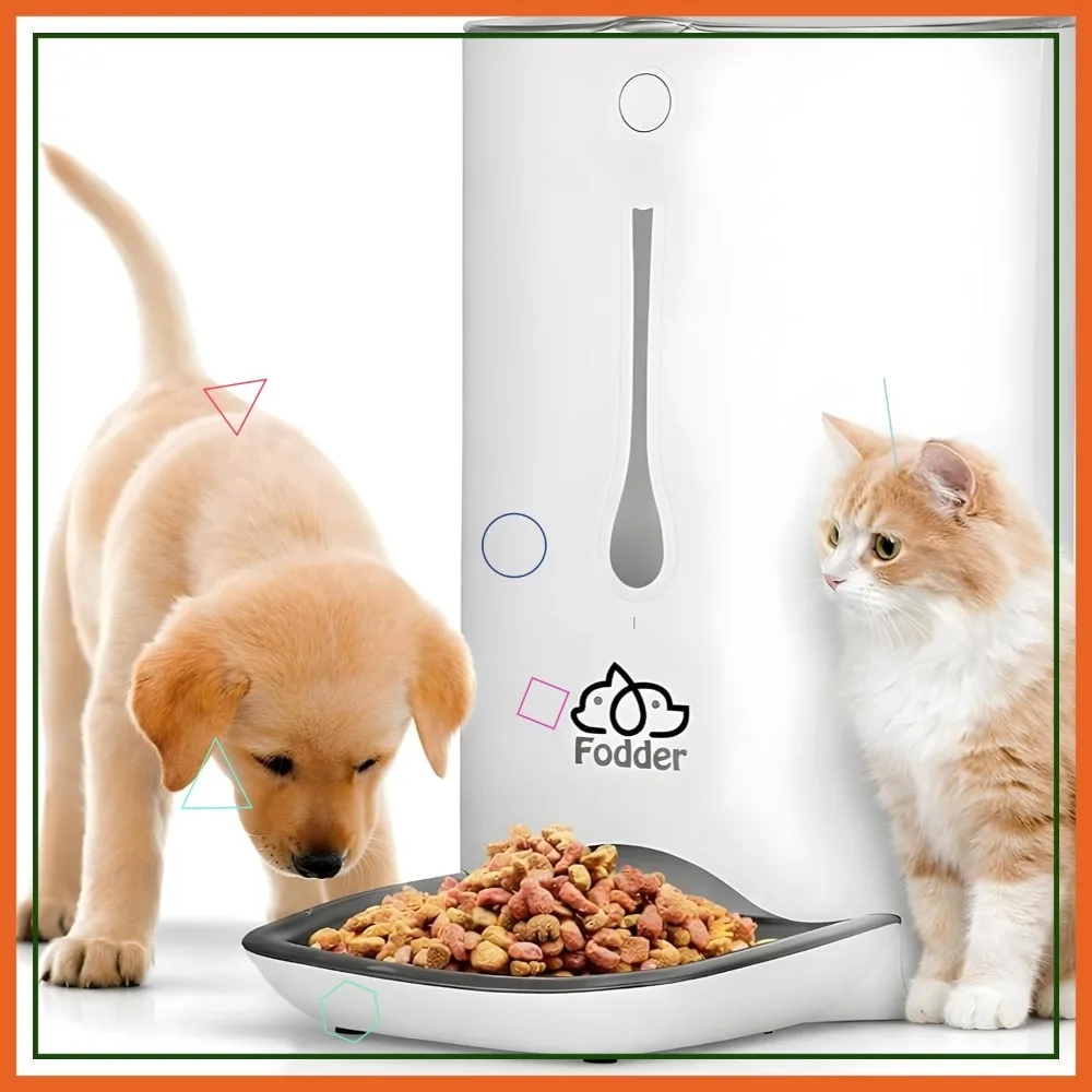 Smart Automatic Pet Feeder with Voice Recorder, Timer, Battery Backup for Cats and Dogs
Smart Automatic Pet Feeder with Voice Recorder, Timer, Battery Backup for Cats and Dogs