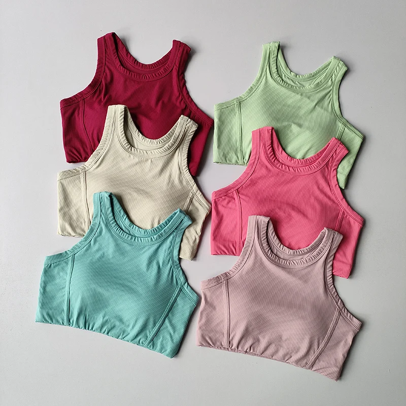 Running Sports Underwear Anti-vibration High-intensity Fitness Pilates Top for Women with Bra Outside Yoga Vest with Chest Pad
Running Sports Underwear Anti-vibration High-intensity Fitness Pilates Top for Women with Bra Outside Yoga Vest with Chest Pad