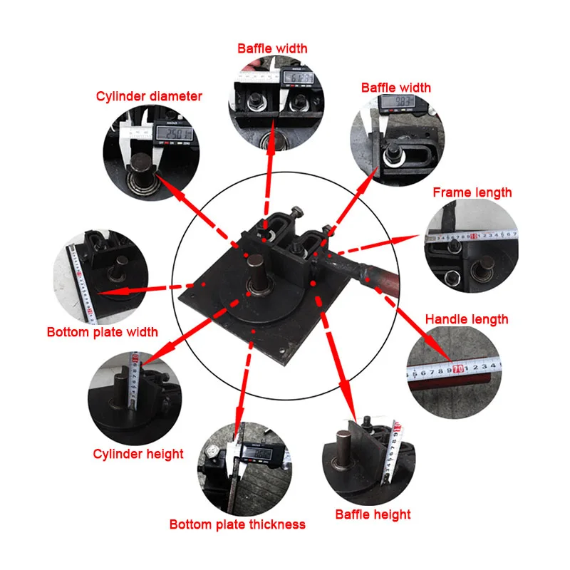 Bending Rebar Construction Site Rebar Stirrup Wrench Bending Moving Rebar Bender Arc Manual Thickening Manual
Bending Rebar Construction Site Rebar Stirrup Wrench Bending Moving Rebar Bender Arc Manual Thickening Manual