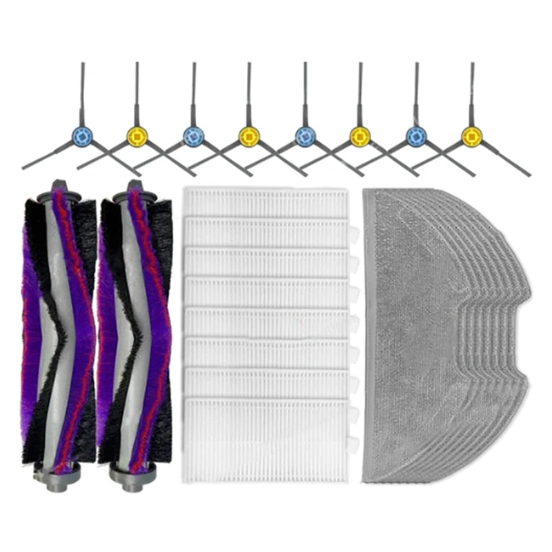 Compatible For Obode A8 / EUREKA E10s / ETA Aurum PRO 624 Main Side Brush Hepa Filter Mop Cloth Replacement Parts
Compatible For Obode A8 / EUREKA E10s / ETA Aurum PRO 624 Main Side Brush Hepa Filter Mop Cloth Replacement Parts