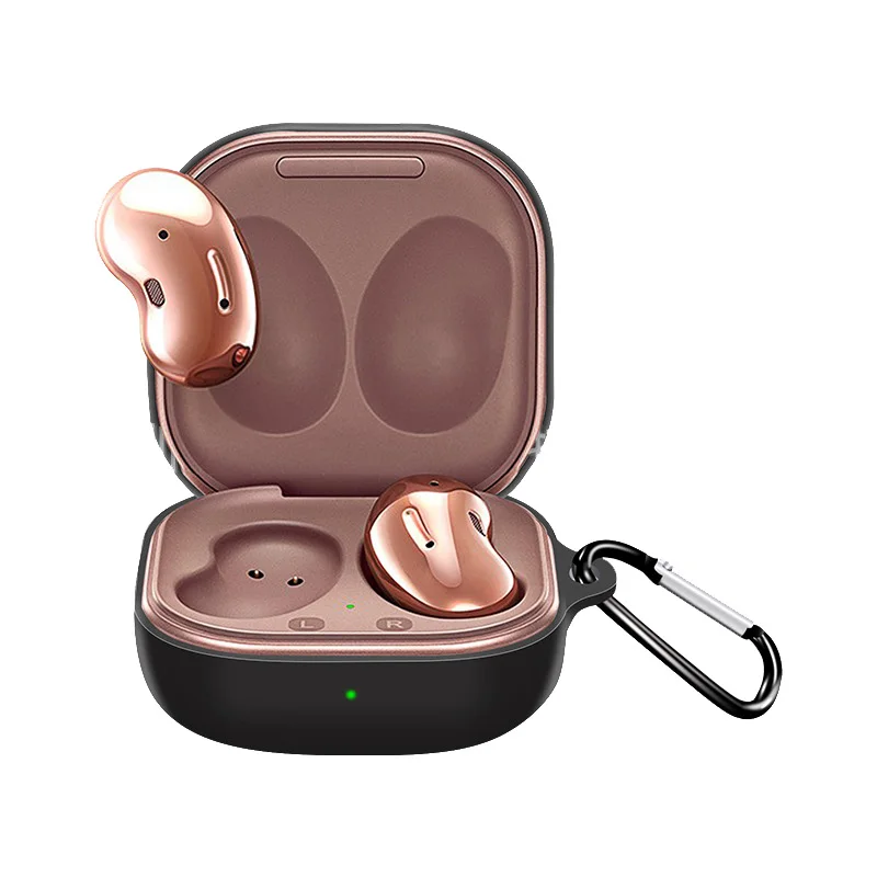 Мягкий силиконовый чехол для Samsung Galaxy Buds 2, защитный чехол Live для Galaxy Buds 2 Pro, чехол для беспроводной гарнитуры с крючком
Мягкий силиконовый чехол для Samsung Galaxy Buds 2, защитный чехол Live для Galaxy Buds 2 Pro, чехол для беспроводной гарнитуры с крючком