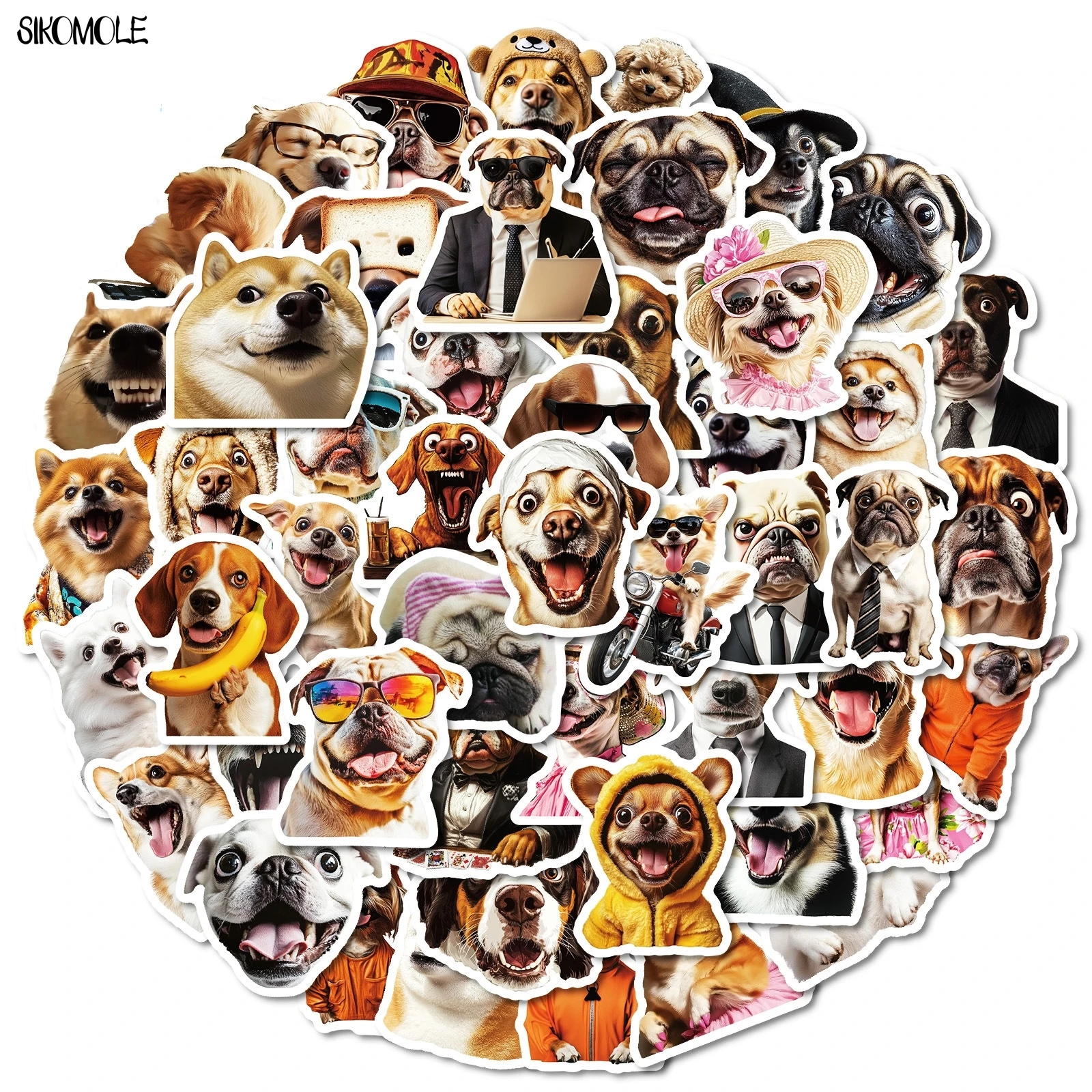 10/30/50pcs Funny Dog Emoticon Sticker Aesthetic Phone Wall Scrapbook Motorcycle Cartoon Graffiti Stickers For Kids Toys Gifts
10/30/50pcs Funny Dog Emoticon Sticker Aesthetic Phone Wall Scrapbook Motorcycle Cartoon Graffiti Stickers For Kids Toys Gifts