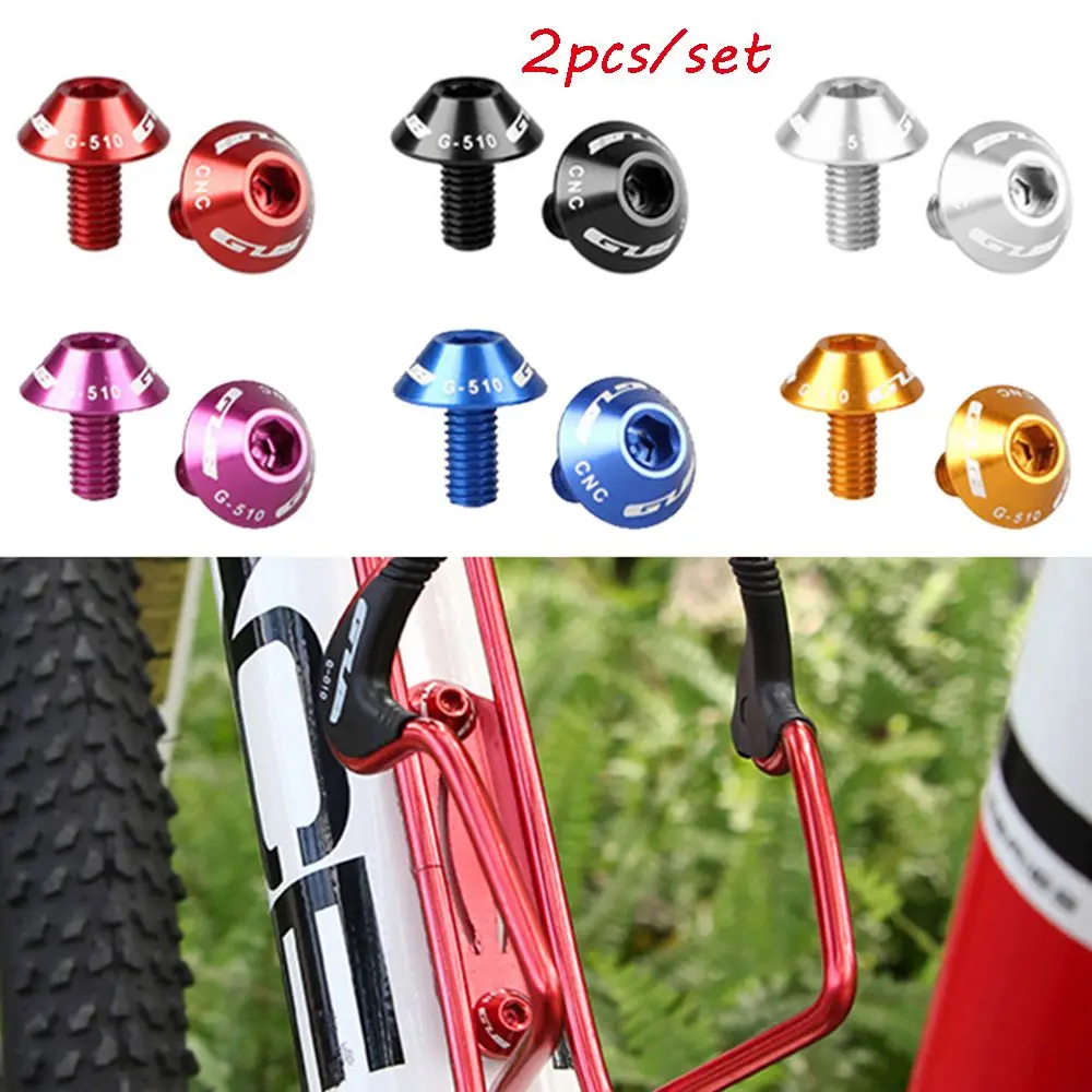 2pcs Colorful Aluminum Alloy Bicycle Cage Holder Screw Stainless Steel Screw Water Bottle Bolts
2pcs Colorful Aluminum Alloy Bicycle Cage Holder Screw Stainless Steel Screw Water Bottle Bolts