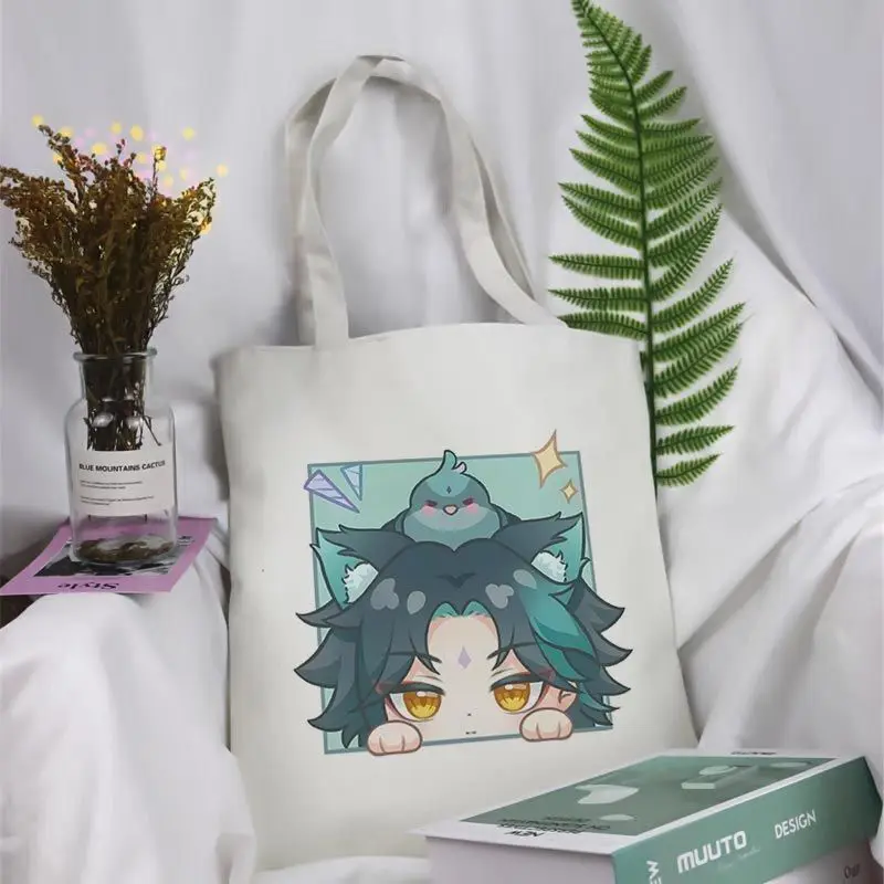 Genshin Impact Merchandise Canvas Cartoon Mandrill Emoji Student Backpack Zipper Shoulder Commuter Crossbody Bag Ani
Genshin Impact Merchandise Canvas Cartoon Mandrill Emoji Student Backpack Zipper Shoulder Commuter Crossbody Bag Ani