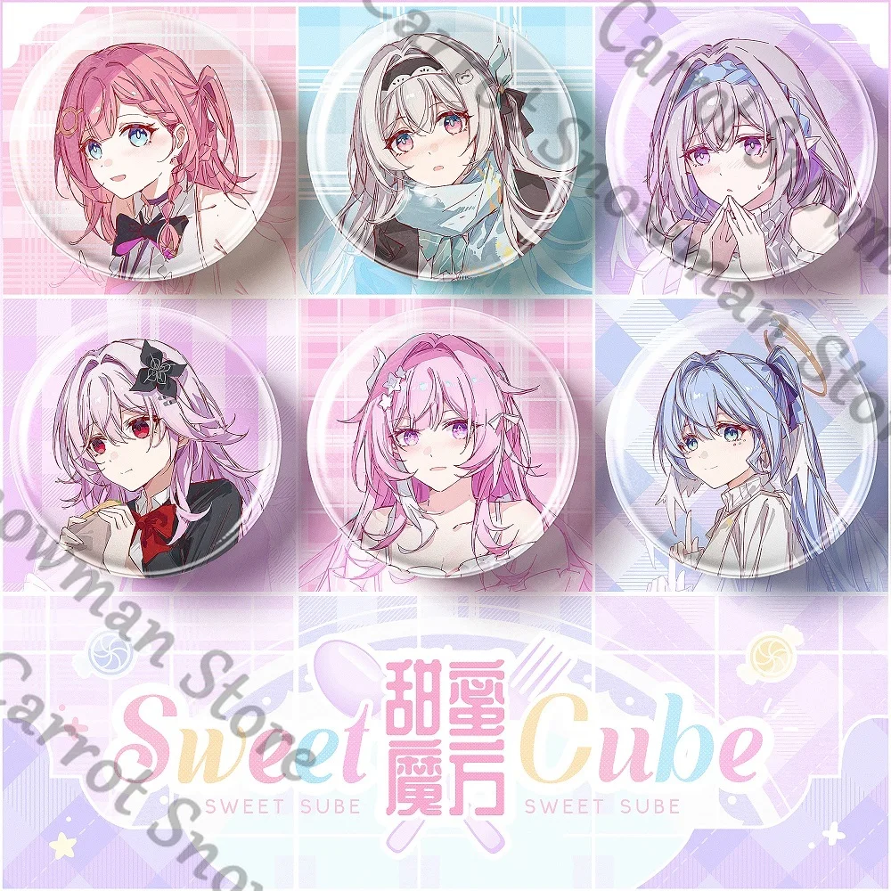 Honkai: Star Rail doujin merch " Sweet Magic Cube " Theme Series Firefly Cyrene Castorice Robin Fan derived products
Honkai: Star Rail doujin merch " Sweet Magic Cube " Theme Series Firefly Cyrene Castorice Robin Fan derived products