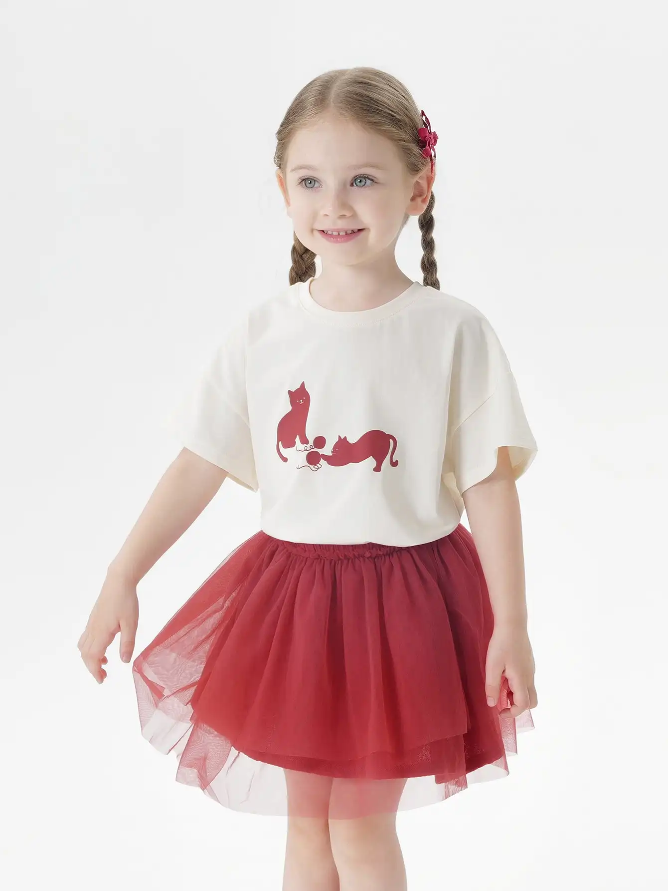 MARC & JANIE Toddler Girl Sweet Cooling Bunny Cat Print Short Sleeves T-Shirt For Summer 550770
MARC & JANIE Toddler Girl Sweet Cooling Bunny Cat Print Short Sleeves T-Shirt For Summer 550770