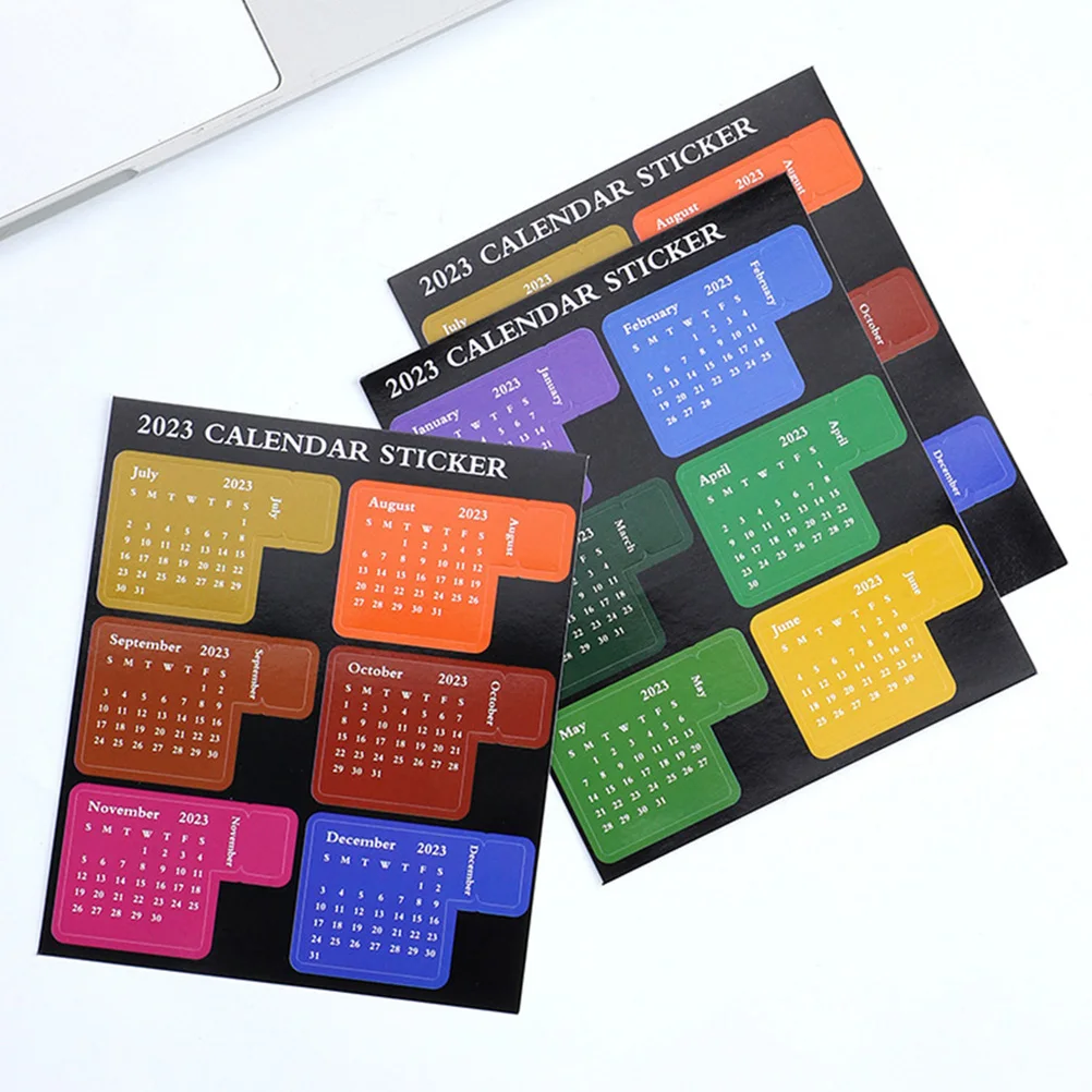 5 Sheets Sticky Tabs Colored Monthly Calendar Index Sticker Notebook Planner 2023 Schedule Bookmark Tracker Stationery
5 Sheets Sticky Tabs Colored Monthly Calendar Index Sticker Notebook Planner 2023 Schedule Bookmark Tracker Stationery