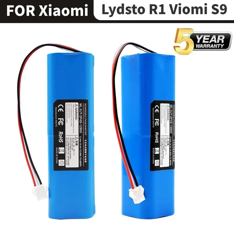 New Replacement For XiaoMi Lydsto R1 Roidmi Eve Plus Viomi S9 Robot Vacuum Cleaner Battery Capacity 12800mAh Accessories Parts
New Replacement For XiaoMi Lydsto R1 Roidmi Eve Plus Viomi S9 Robot Vacuum Cleaner Battery Capacity 12800mAh Accessories Parts
