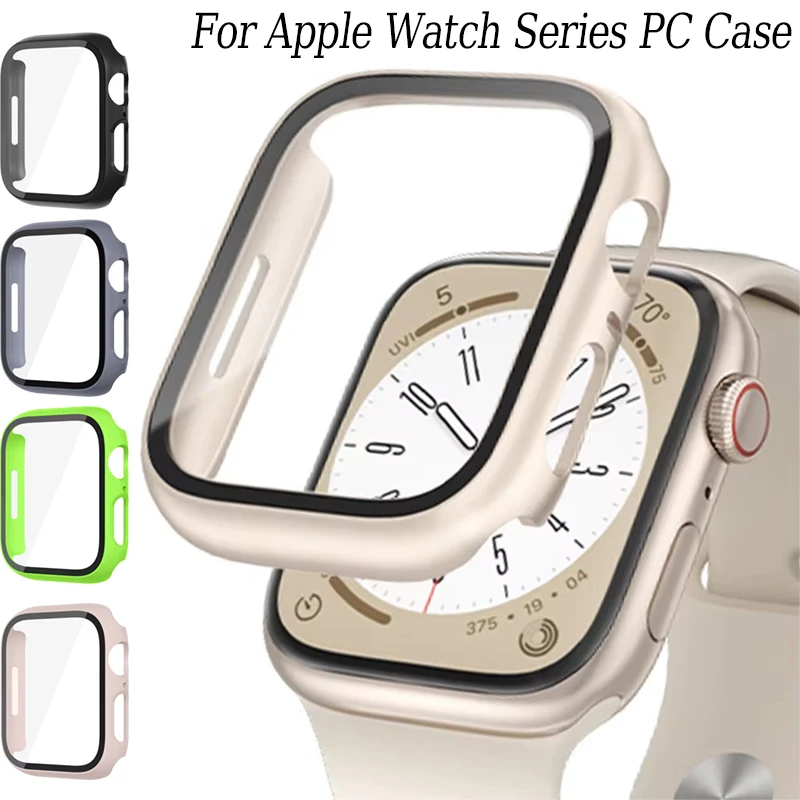 PC Case+Tempered Screen Protector For Apple Watch Ultra 3-1 11 10 46/42mm Integrated Hard Shell iWatch 9 8 7 6 5 4 SE 45mm 44mm
PC Case+Tempered Screen Protector For Apple Watch Ultra 3-1 11 10 46/42mm Integrated Hard Shell iWatch 9 8 7 6 5 4 SE 45mm 44mm