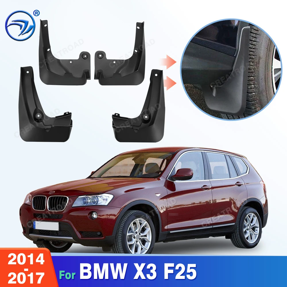 For BMW X3 F25 2014 2015 2016 2017 Fender Mudflaps Splash Guards Mudguards Mud Flaps Car Accessories
For BMW X3 F25 2014 2015 2016 2017 Fender Mudflaps Splash Guards Mudguards Mud Flaps Car Accessories