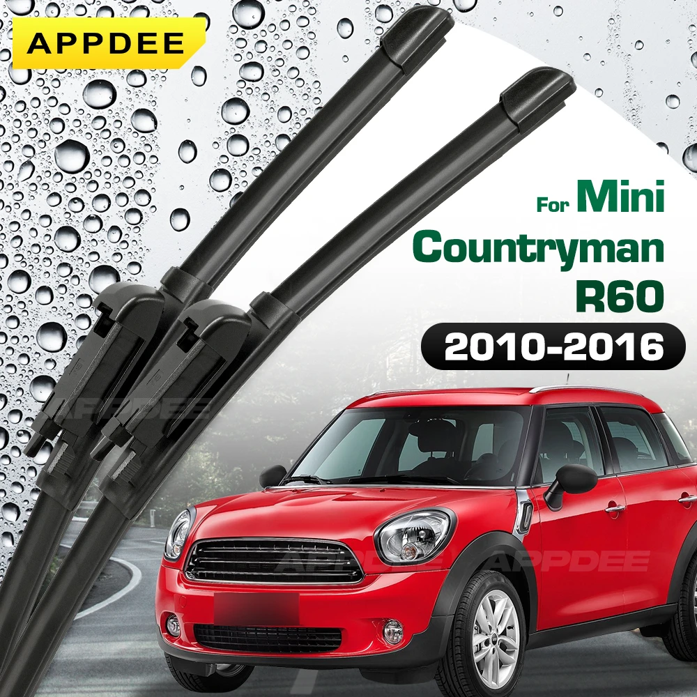 APPDEE For Mini Countryman R60 2010-2016 Silicone & Rubber Wiper Front Wiper Blades Windshield Windscreen Window Brushes
APPDEE For Mini Countryman R60 2010-2016 Silicone & Rubber Wiper Front Wiper Blades Windshield Windscreen Window Brushes
