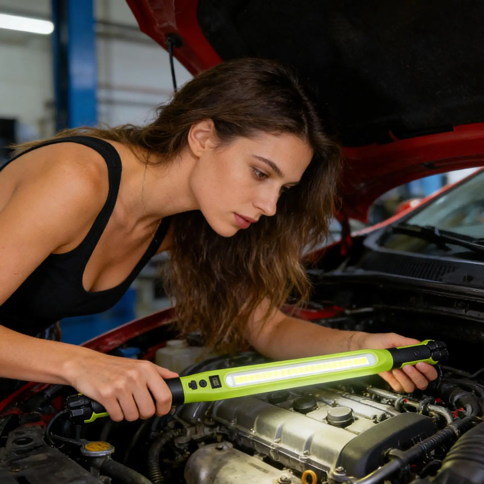 LED Magnetic Light Waterproof Long Battery Life Bright Handheld LED Work Light Shop Lamp For Garage Workshop Camping Hiking
LED Magnetic Light Waterproof Long Battery Life Bright Handheld LED Work Light Shop Lamp For Garage Workshop Camping Hiking