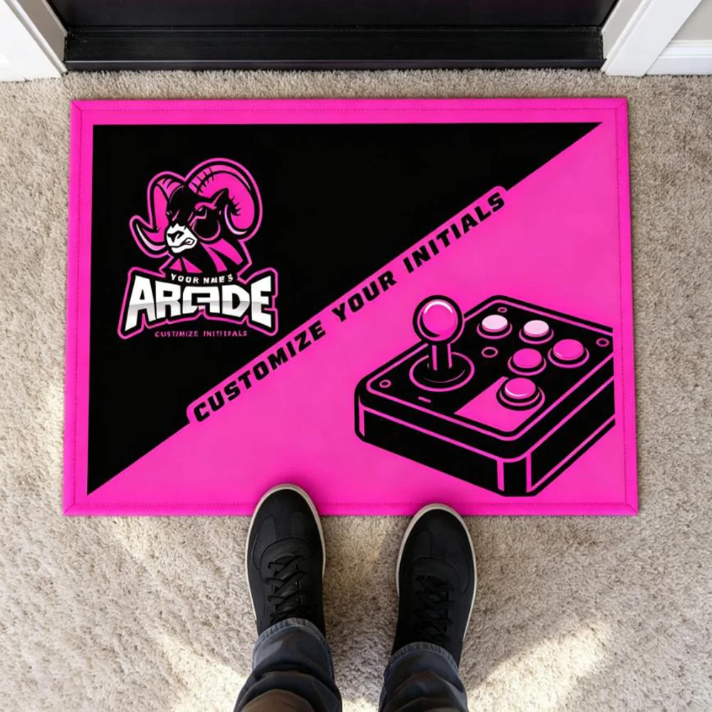 Gamer decor rug bedroom decor custom name print soft thick non slip carpet unique game art print mat for bedroom
Gamer decor rug bedroom decor custom name print soft thick non slip carpet unique game art print mat for bedroom