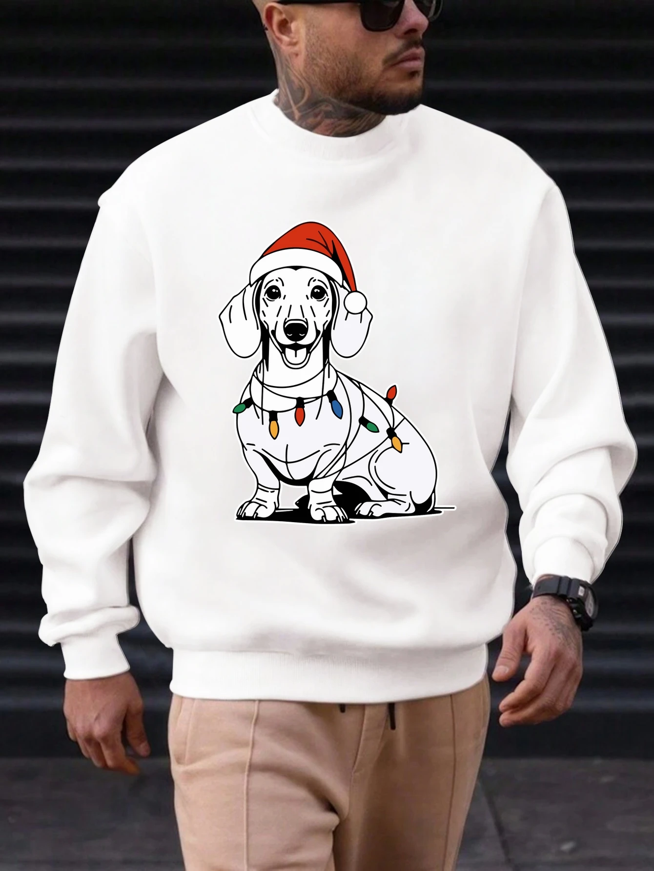 Men's Cotton Round Neck Sweatshirt X Puppy Pattern Printing 2025 New Trending Fashion Casual High Quality Top Clothing
Men's Cotton Round Neck Sweatshirt X Puppy Pattern Printing 2025 New Trending Fashion Casual High Quality Top Clothing