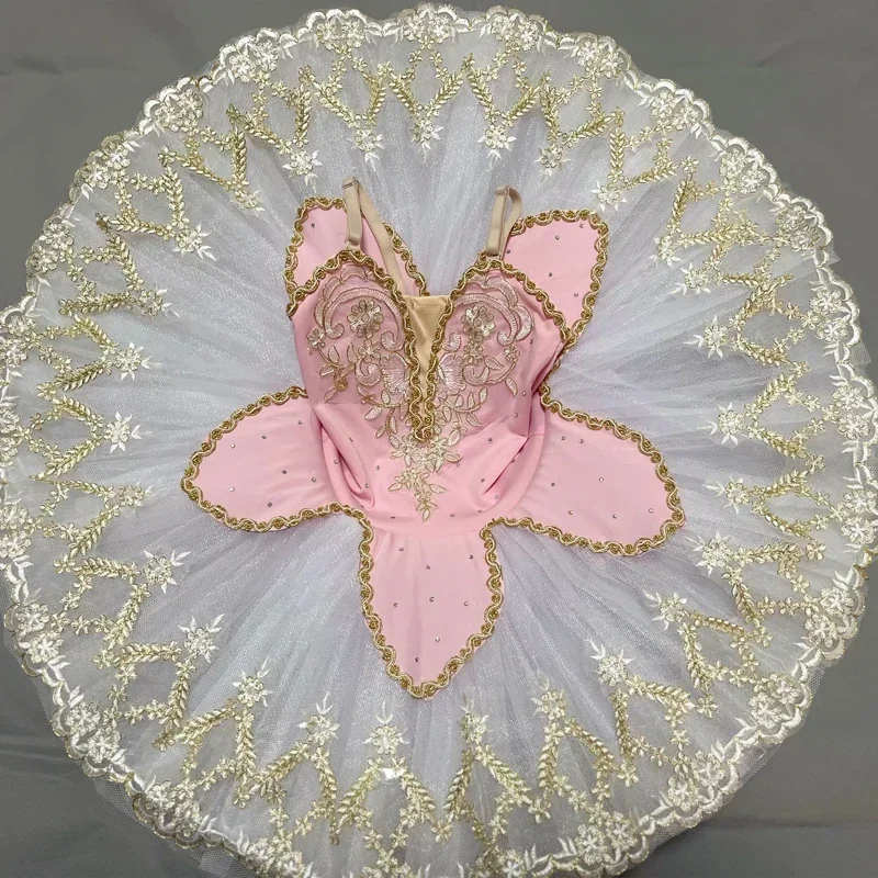 White Pink Professional Ballet Tutu Dress Swan Lake Costume For Girls & Adult, Classic Princess Ballet Outfit Stage Performance
White Pink Professional Ballet Tutu Dress Swan Lake Costume For Girls & Adult, Classic Princess Ballet Outfit Stage Performance