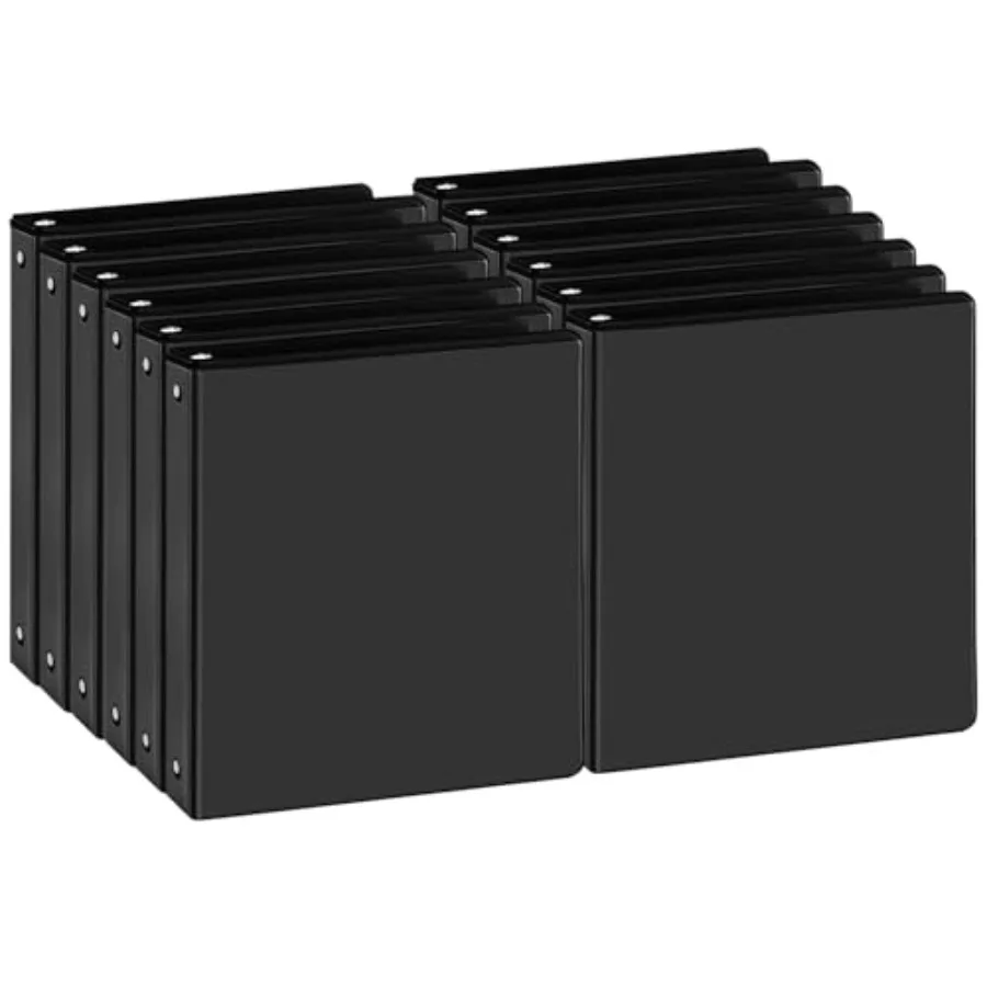 Durable 3-Ring Binder " Round Ring Binder with 2 Inside Pockets Bulk Basic Bders Clear View Cover Binders Holds 8.5'' x ''Paper
Durable 3-Ring Binder " Round Ring Binder with 2 Inside Pockets Bulk Basic Bders Clear View Cover Binders Holds 8.5'' x ''Paper