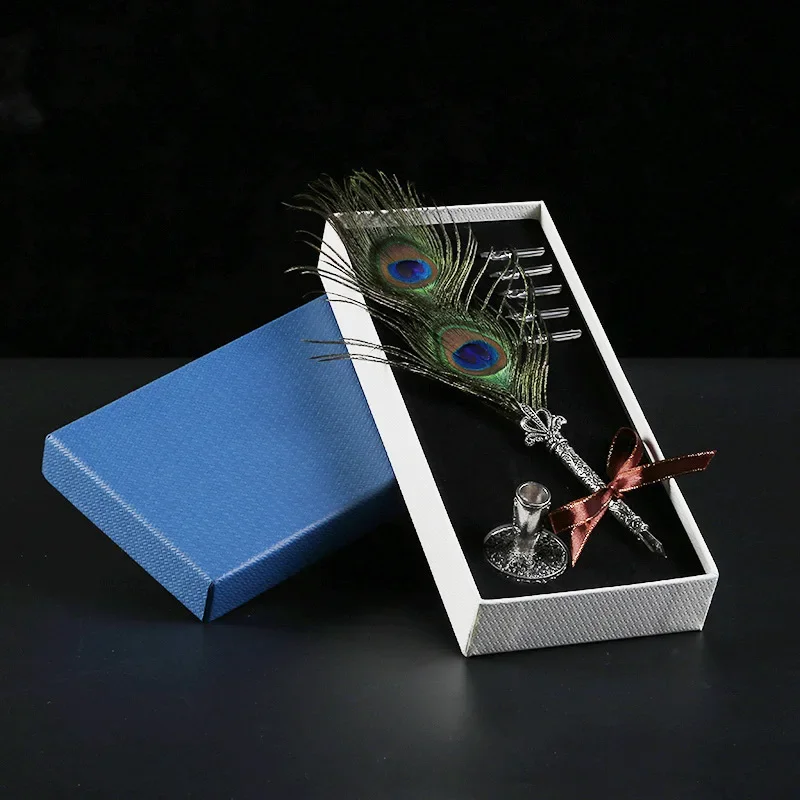 New European And American Retro Feather Dipped In Water Birthday Gift Signature Creative Kit Stationery
New European And American Retro Feather Dipped In Water Birthday Gift Signature Creative Kit Stationery