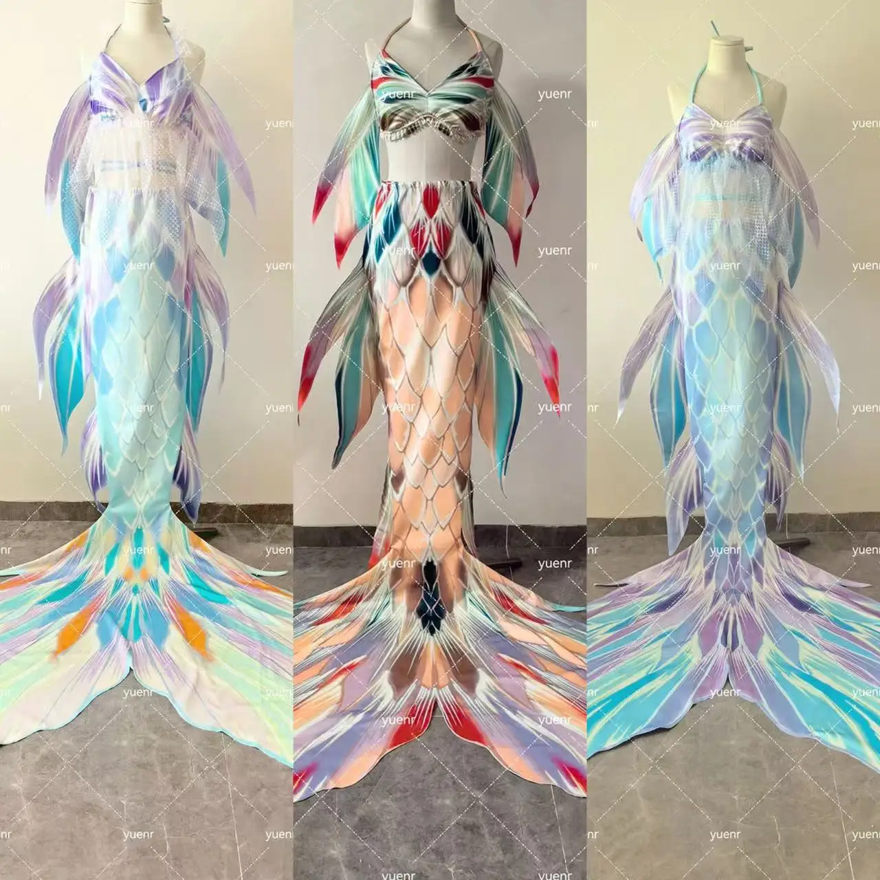 High Definition Mermaid Diving Tail Tailor-Made Floating Gauze Mermaid Tail Aquarium Photo Mermaid Diving Swimming Tail Set
High Definition Mermaid Diving Tail Tailor-Made Floating Gauze Mermaid Tail Aquarium Photo Mermaid Diving Swimming Tail Set