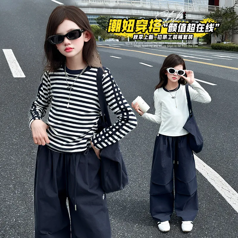 2025 Spring and Autumn Girls' Children's Clothing High-Quality Pulled Overalls Set Free Picture Bag
2025 Spring and Autumn Girls' Children's Clothing High-Quality Pulled Overalls Set Free Picture Bag