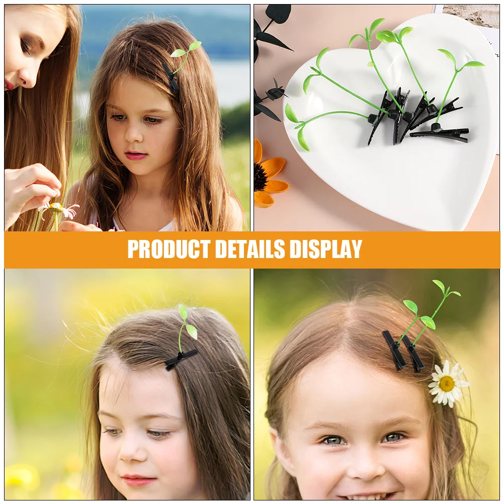 60 Pcs Decorative Hair Clips Accessories for Jewelry Women Bean Sprout Small
60 Pcs Decorative Hair Clips Accessories for Jewelry Women Bean Sprout Small