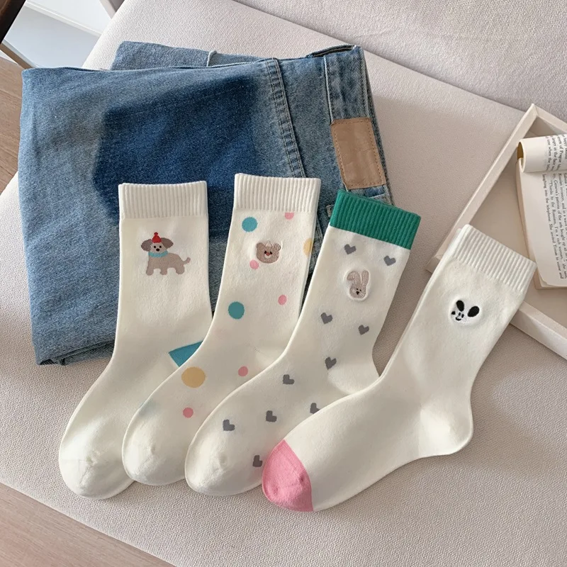 Women Socks 2025 New Fashion Novelty Cute Cartoon Fashion Casual Crew Socks for Girls Preppy Style Long Socks Casual
Women Socks 2025 New Fashion Novelty Cute Cartoon Fashion Casual Crew Socks for Girls Preppy Style Long Socks Casual