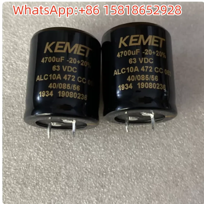 2 шт. A521DE472M063A 63V4700UF 30*35 мм электролитические конденсаторы KEMET
2 шт. A521DE472M063A 63V4700UF 30*35 мм электролитические конденсаторы KEMET