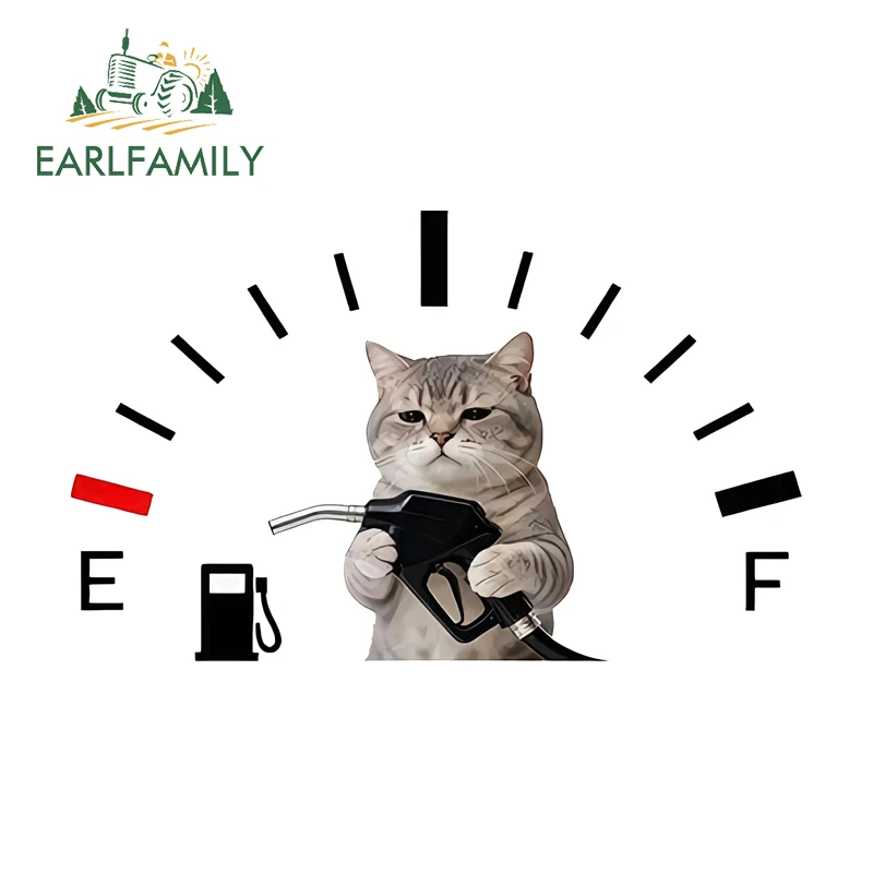 EARLFAMILY Наклейки на автомобиль «Грустный кот» для заправки топлива, водонепроницаемые, кавайные, с животными, виниловые, для мотоциклов, персонализированные декоративные наклейки
EARLFAMILY Наклейки на автомобиль «Грустный кот» для заправки топлива, водонепроницаемые, кавайные, с животными, виниловые, для мотоциклов, персонализированные декоративные наклейки